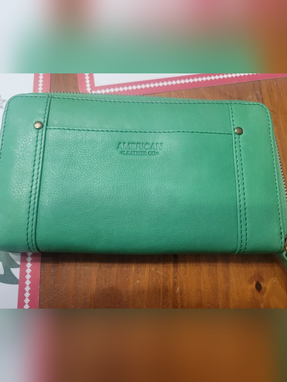 American Leather Continental Wallet